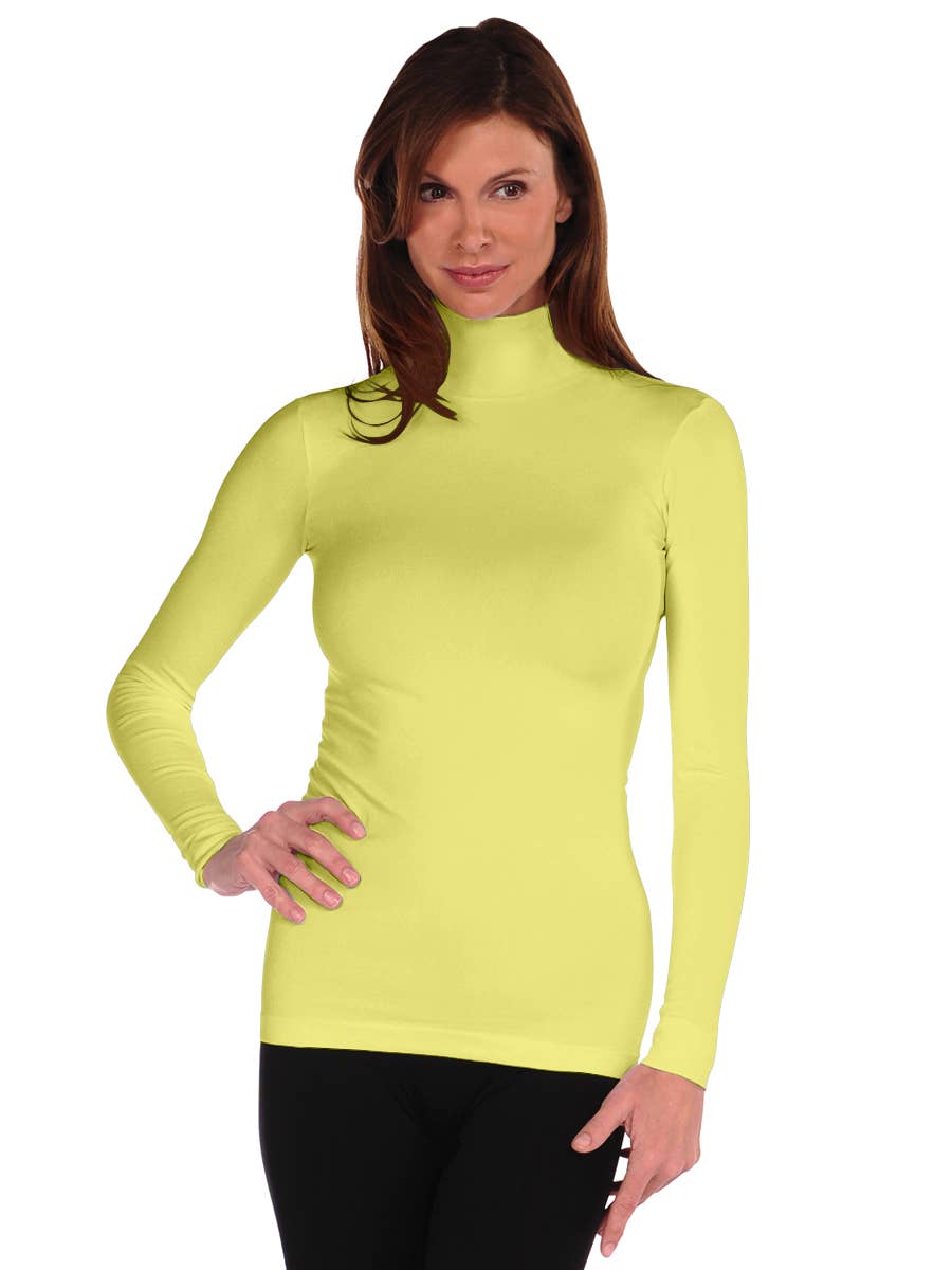 Tees By Tina Long Sleeve Mock Neck Turtleneck (800MN)