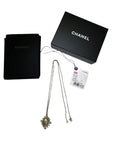 Chanel Crystal CC Necklace Gold Pearly Fashion Jewelry