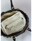 Gucci Sukey Medium Boston Guccissima Brown Leather Shoulder Bag
