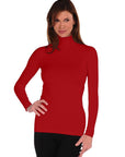 Tees By Tina Long Sleeve Mock Neck Turtleneck (800MN)
