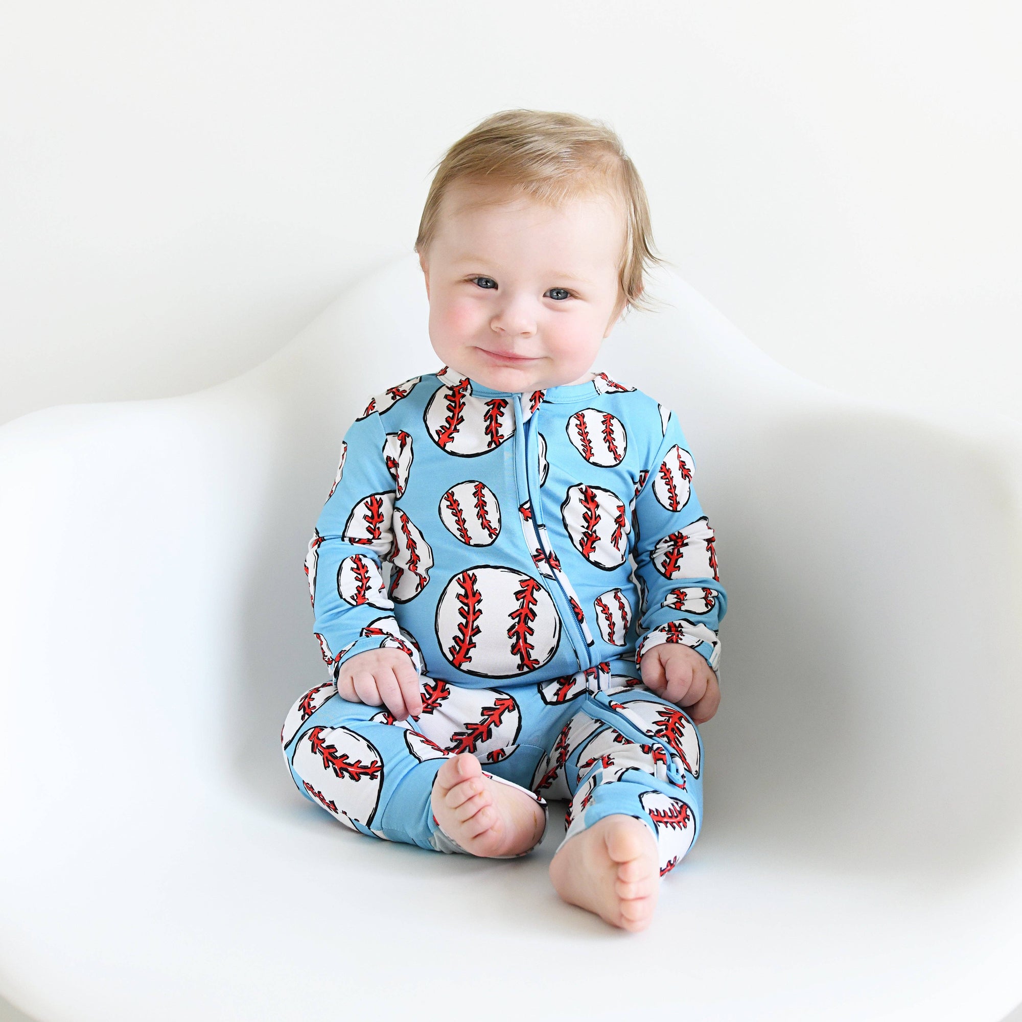 Bamboo Baby Pajama Sleepies Little Baby Zip Bambino