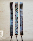 Turquoise Navajo Embossed Leather Hat Band Only 950b