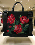Dolce & Gabbana Embroidered Floral Tote
