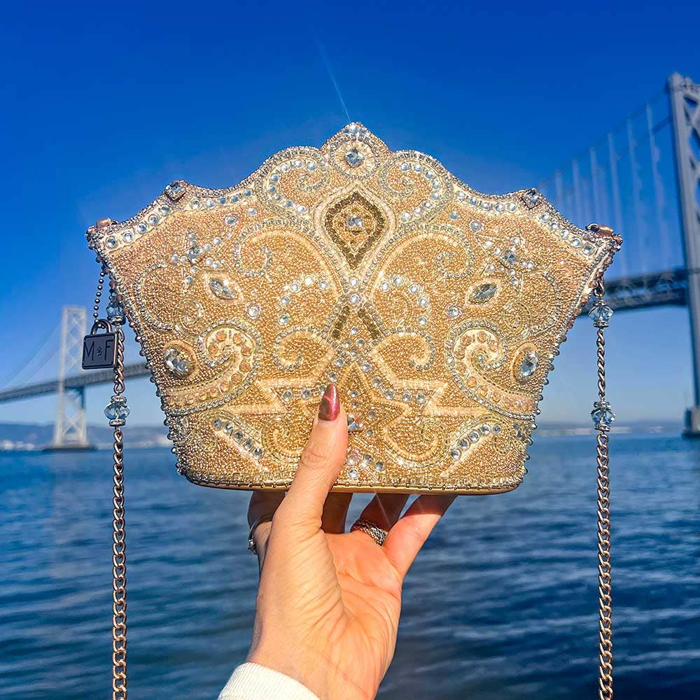 Mary Frances Golden Rule Crossbody Handbag