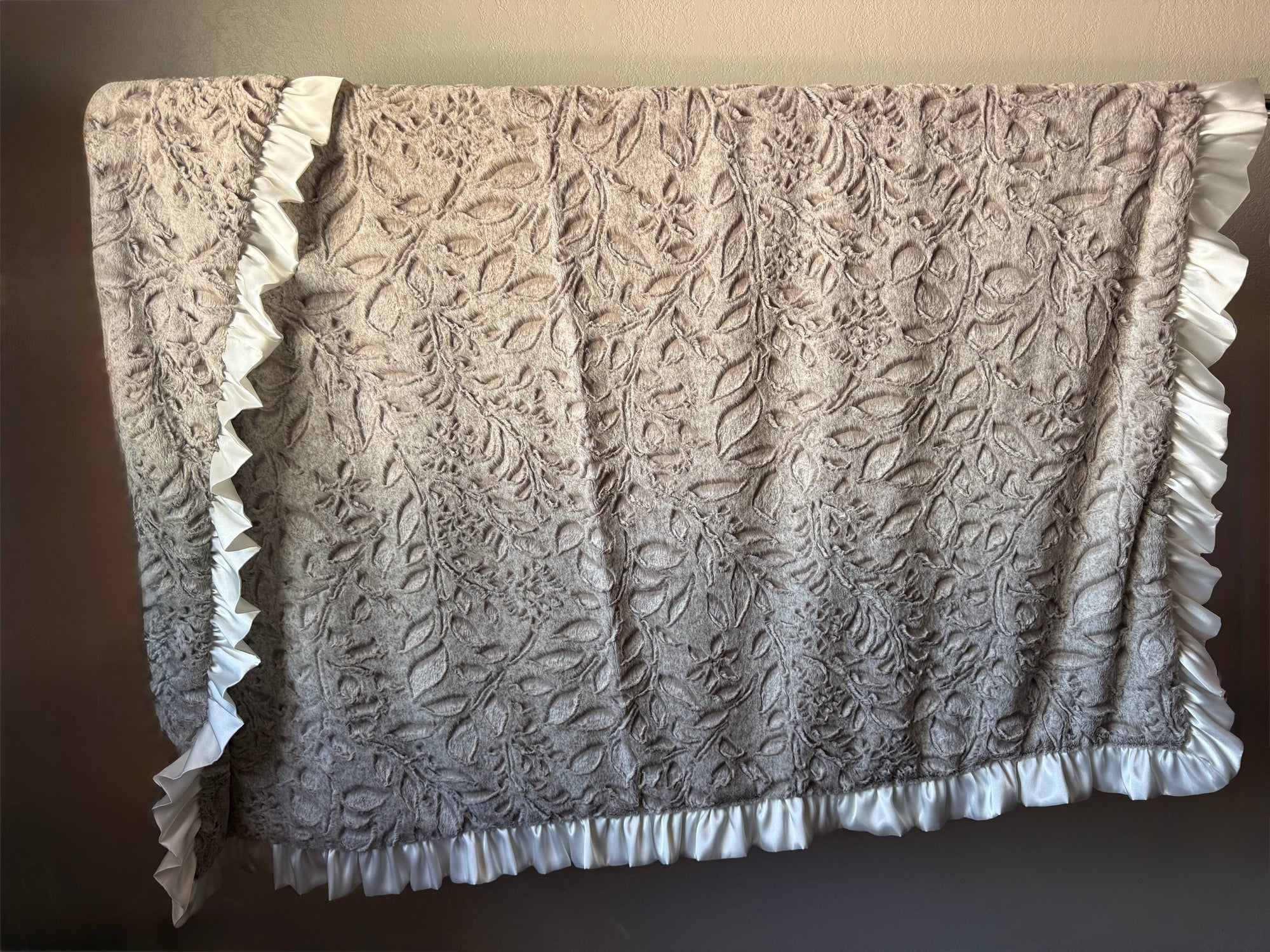 Poppy Embossed Teether Blanket