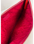 Chanel Patent Quilted Medium Cosmetic Case Dark Pink