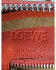 LOEWE Calfskin Amazona 28 Orange Leather Shoulder Bag