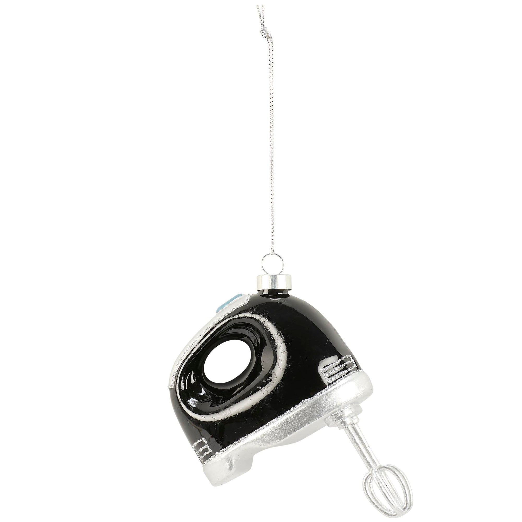 Hand Mixer Glass Ornament