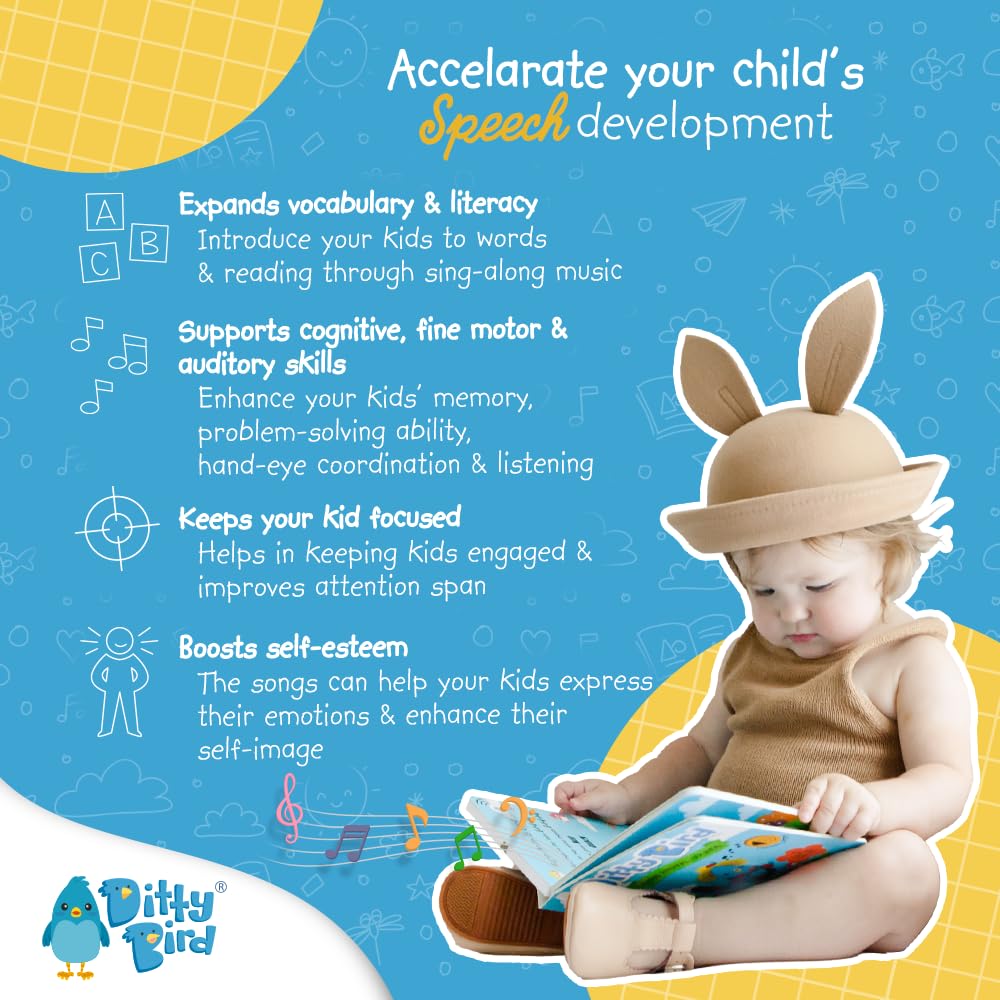 Ditty Bird Chinese Children's Songs Interactive Song Book