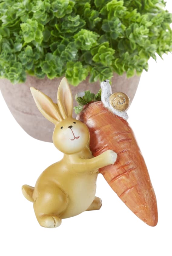Bunny with Carrot Decor