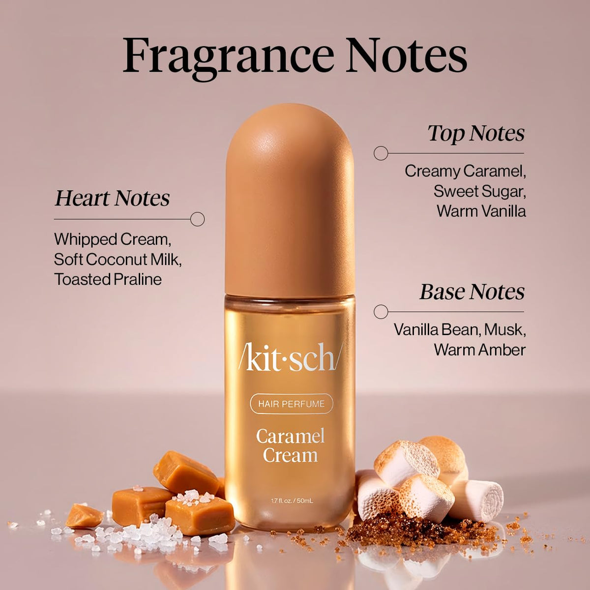 KITSCH Caramel Cream Hair &amp; Body Perfume Mist