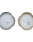 Celebrate Often Enjoy Life Appetizer Plate Set