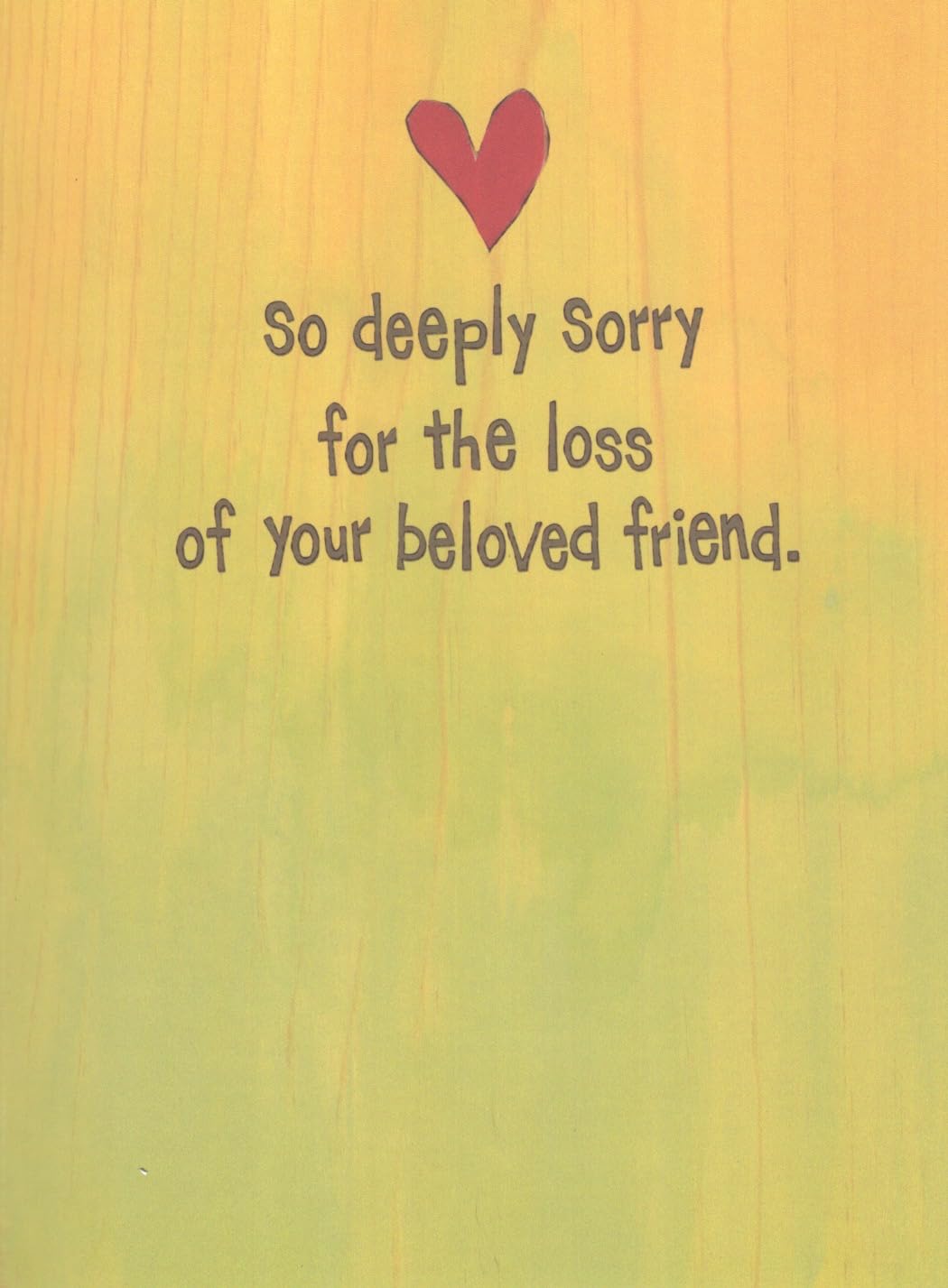 Pet Sympathy Card (Dog)