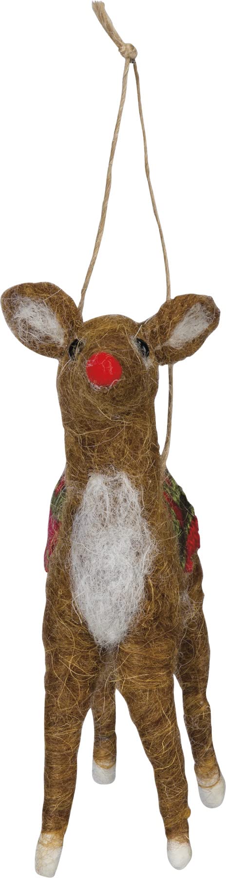 Santa's Reindeer Ornament