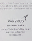 Papyrus Sloth Valentine's Day Card (Sloth)