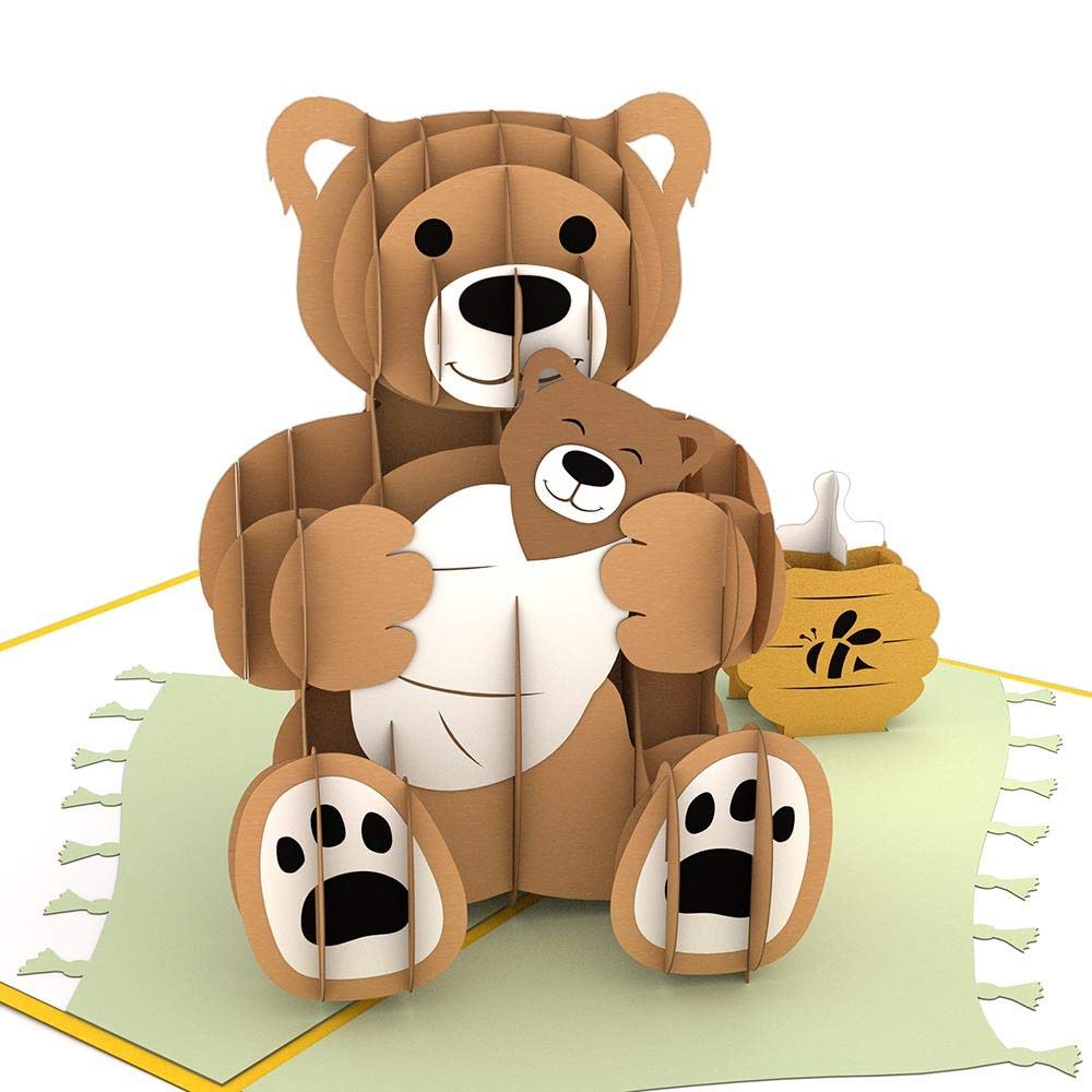lovepop Baby Bear Pop-Up 3D Greeting Card