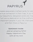 Papyrus Valentine's Day Card (Dad)