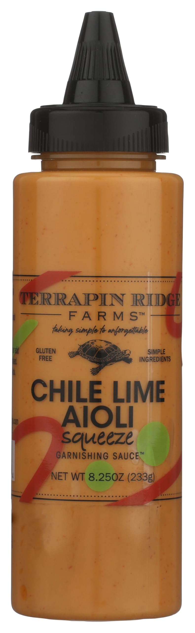 Terrapin Ridge Farms Chile Lime Aioli Garnishing Squeeze
