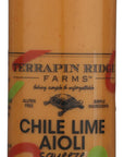 Terrapin Ridge Farms Chile Lime Aioli Garnishing Squeeze