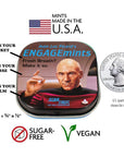 Jean Luc Picard's Engagemints Star Trek Breath Mints