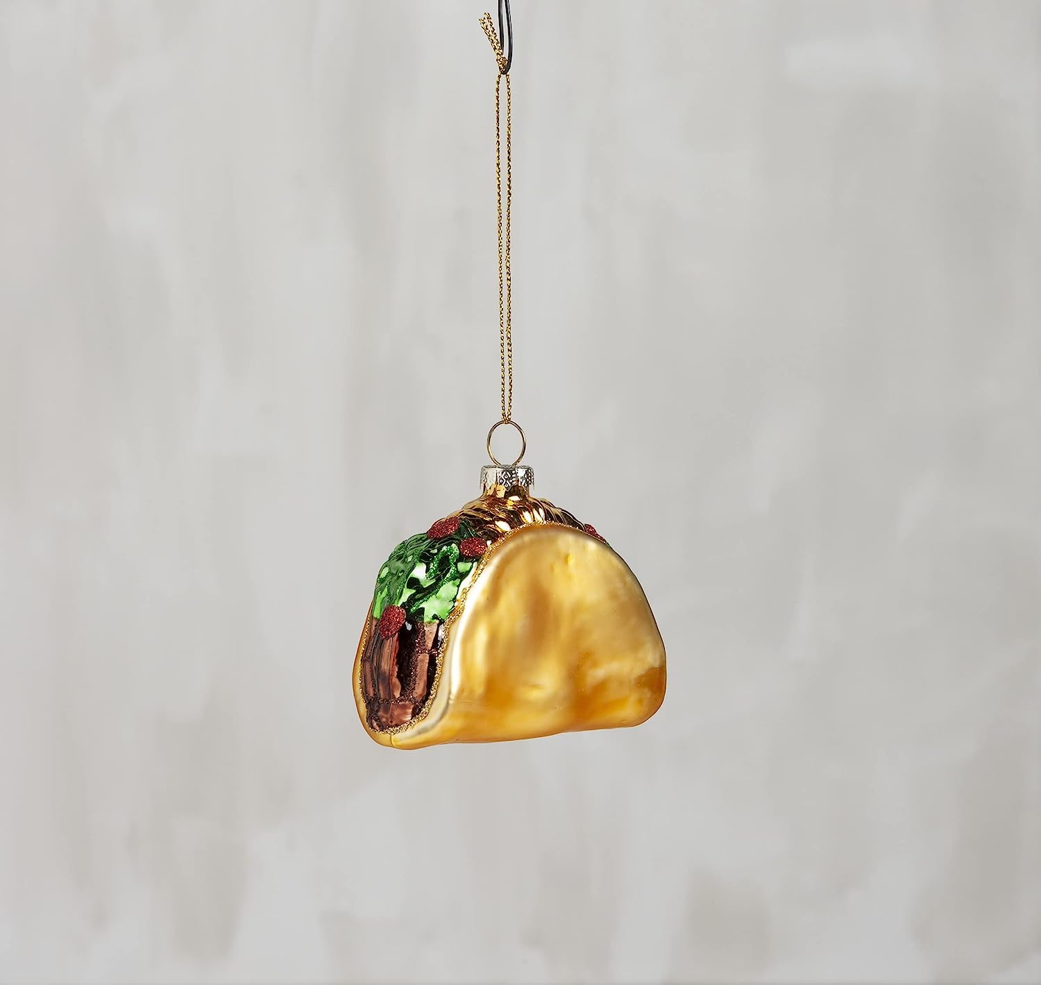 Glass Taco Ornament