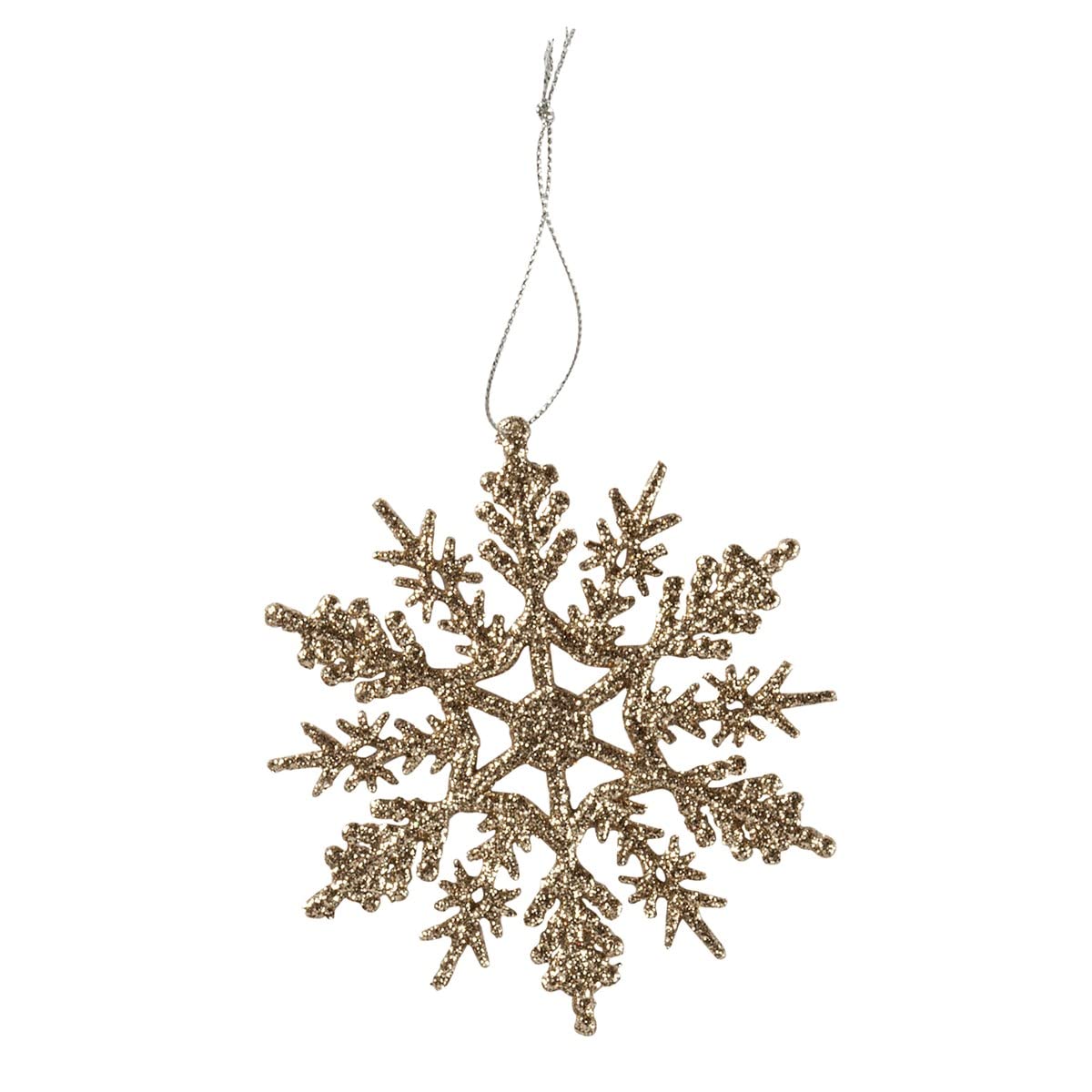 Glitter Snowflake Ornament