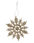 Glitter Snowflake Ornament