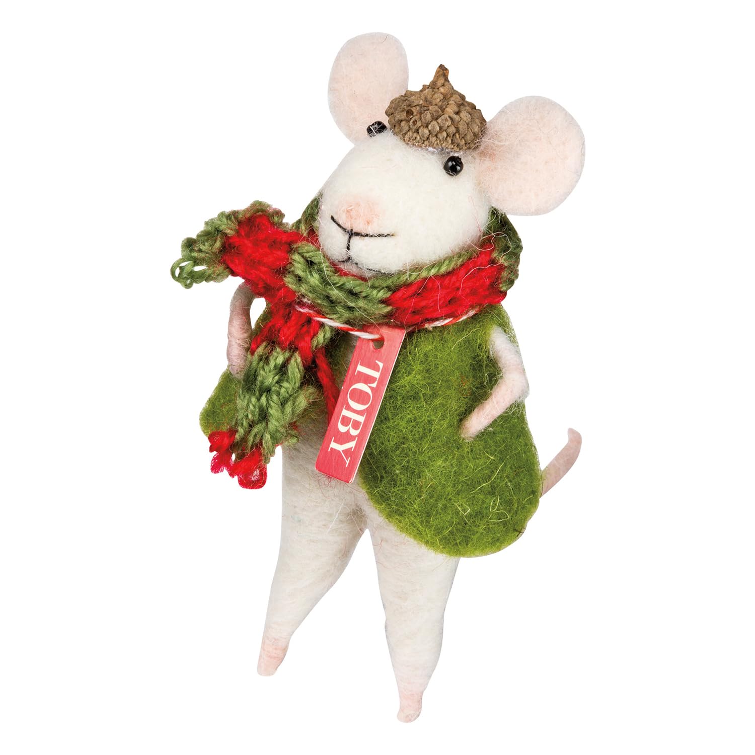 Toby Mouse Critter Ornament