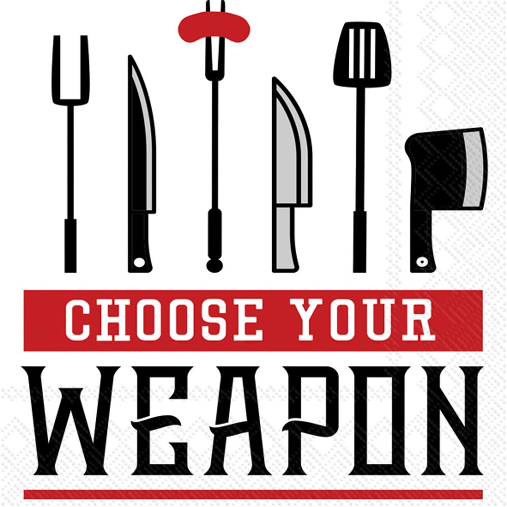 Choose Your Weapon Lunch Napkins