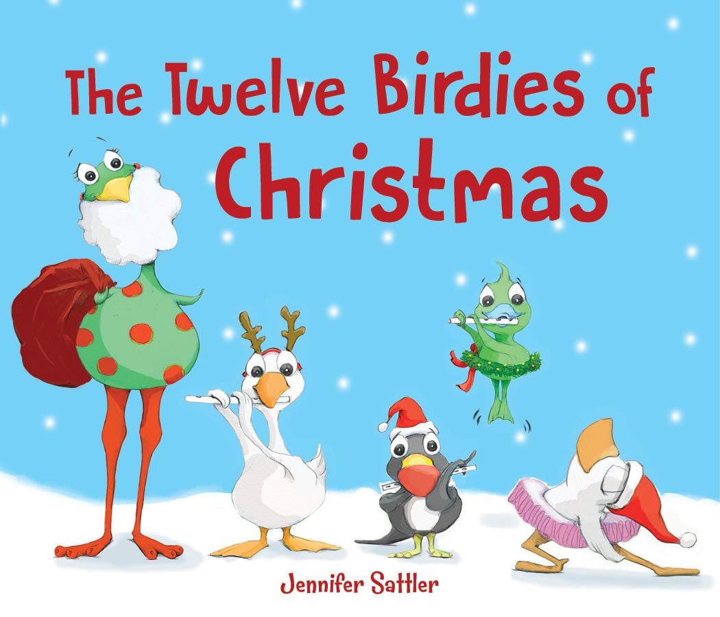 The Twelve Birdies of Christmas Board Book