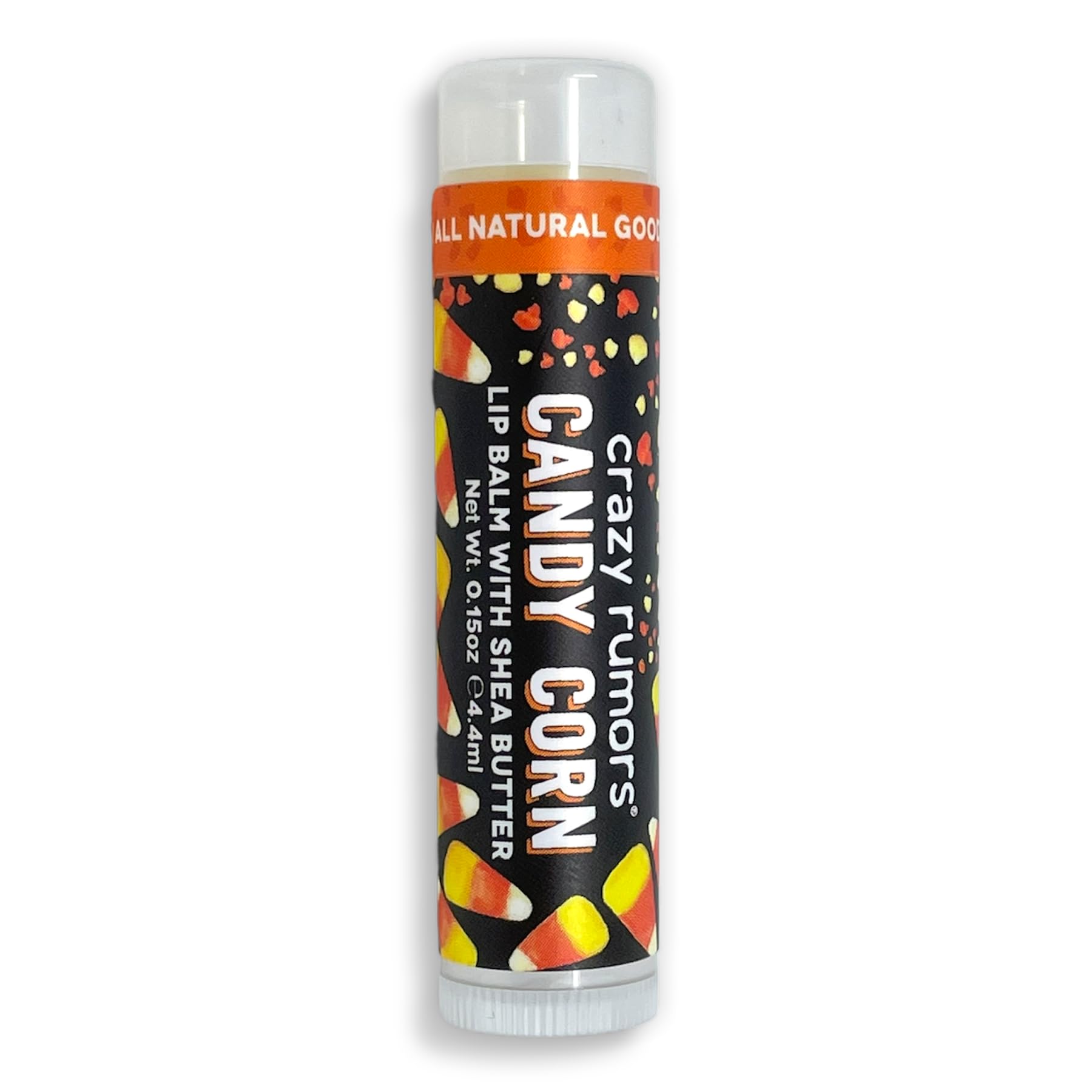 Crazy Rumors Candy Corn Lip Balm
