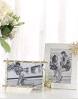 Lilly Pulitzer Gold Bamboo 4x6 Picture Frame