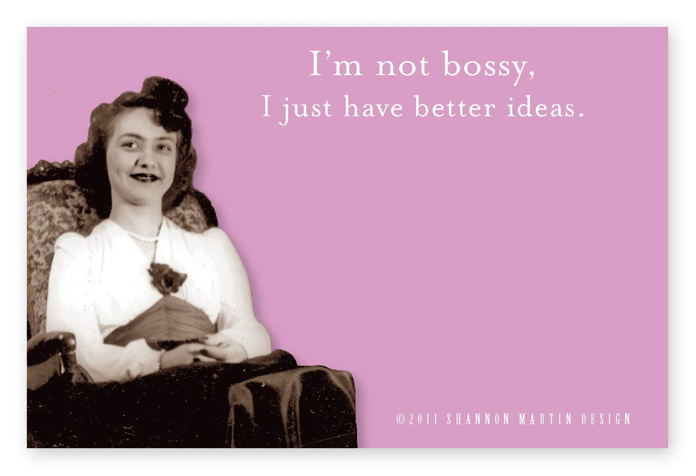 I'm Not Bossy Sticky Notes