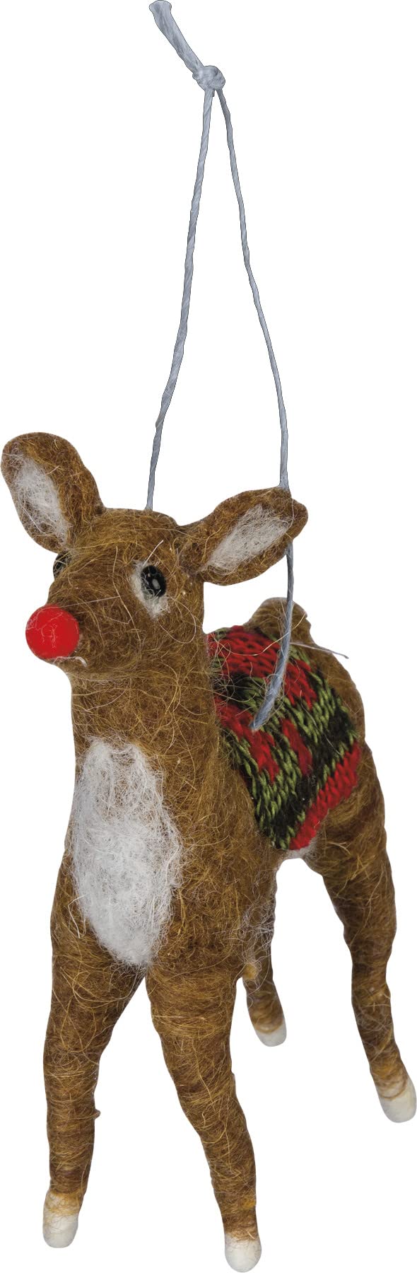 Santa's Reindeer Ornament