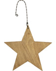American Flag Star Ornament