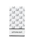 Let's Pig Out Kitchen Towel