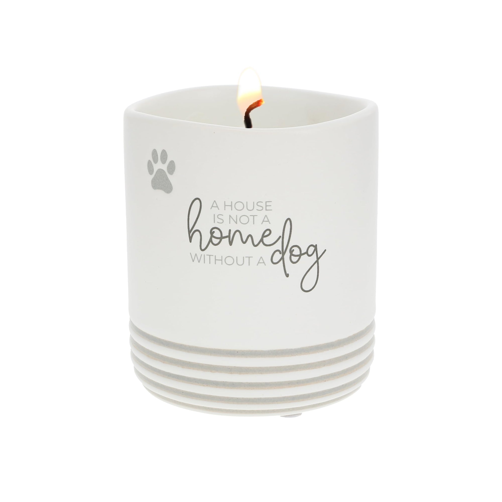 A House Is Not A Home Without A Dog Candle