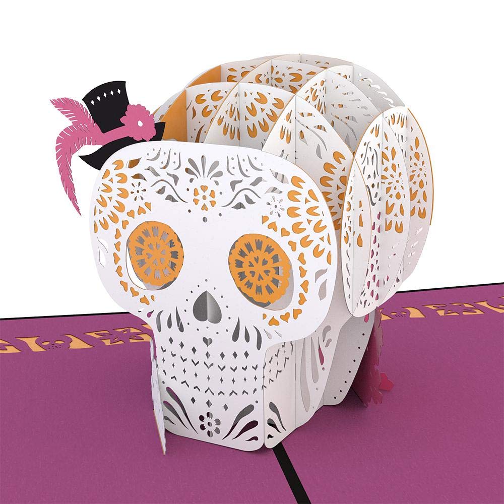 lovepop Sugar Skull Halloween 3D Pop Up Greeting Card