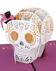 lovepop Sugar Skull Halloween 3D Pop Up Greeting Card