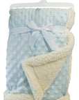 Stephan Baby Boy Bumpy Sherpa Blanket