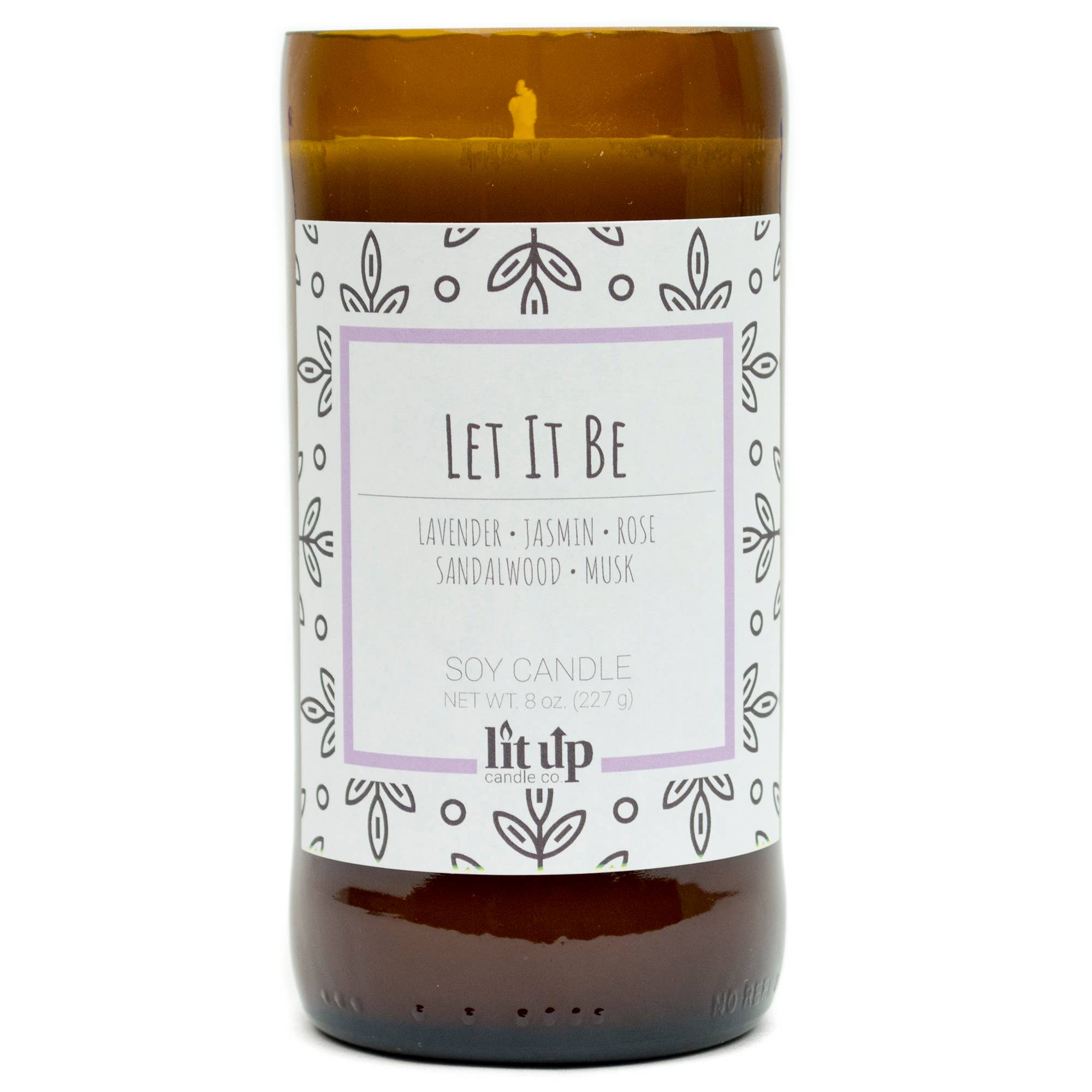 Lit Up Candle Co. Let It Be