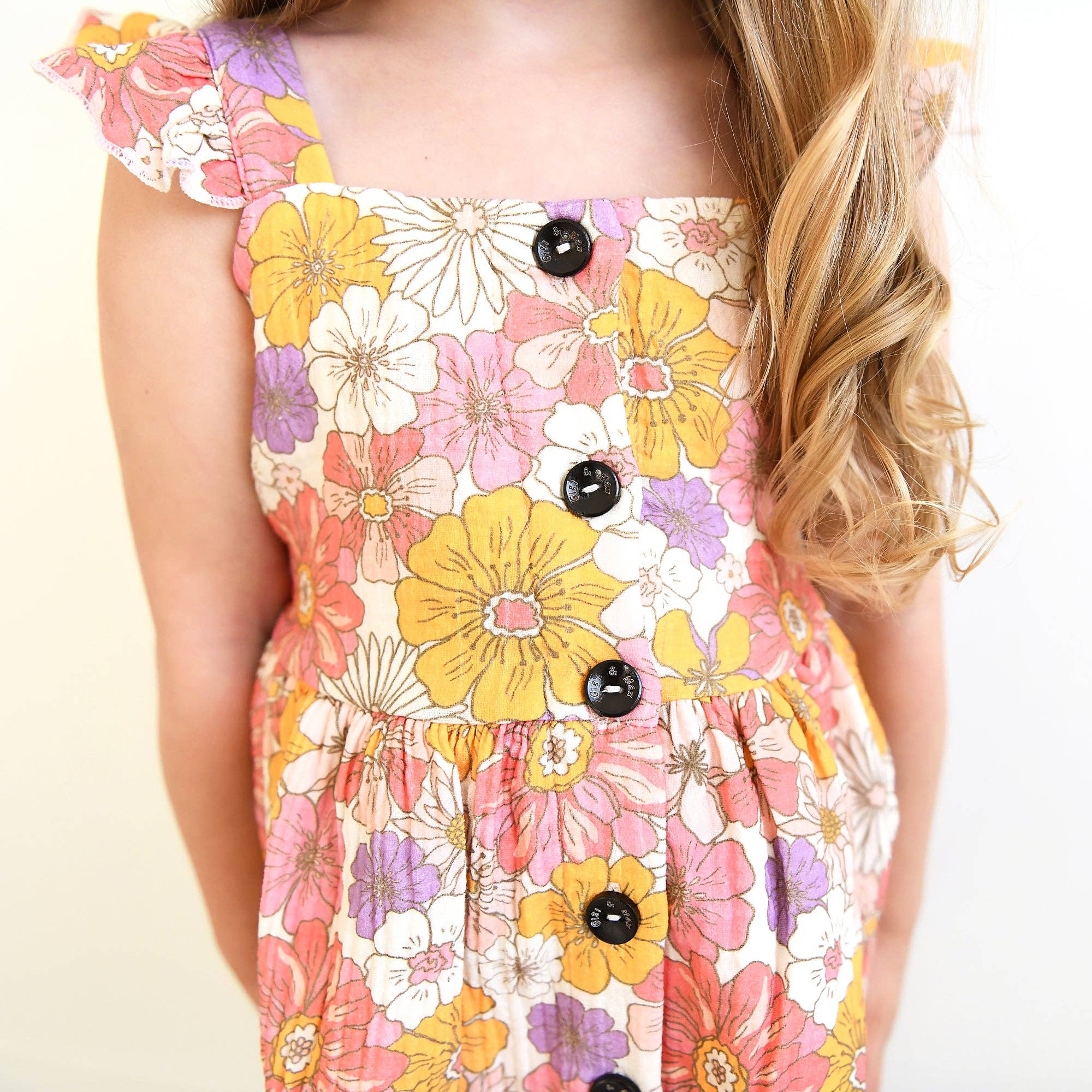 Girl Baby Clothes Dress Two Piece Lakehouse Set Amara