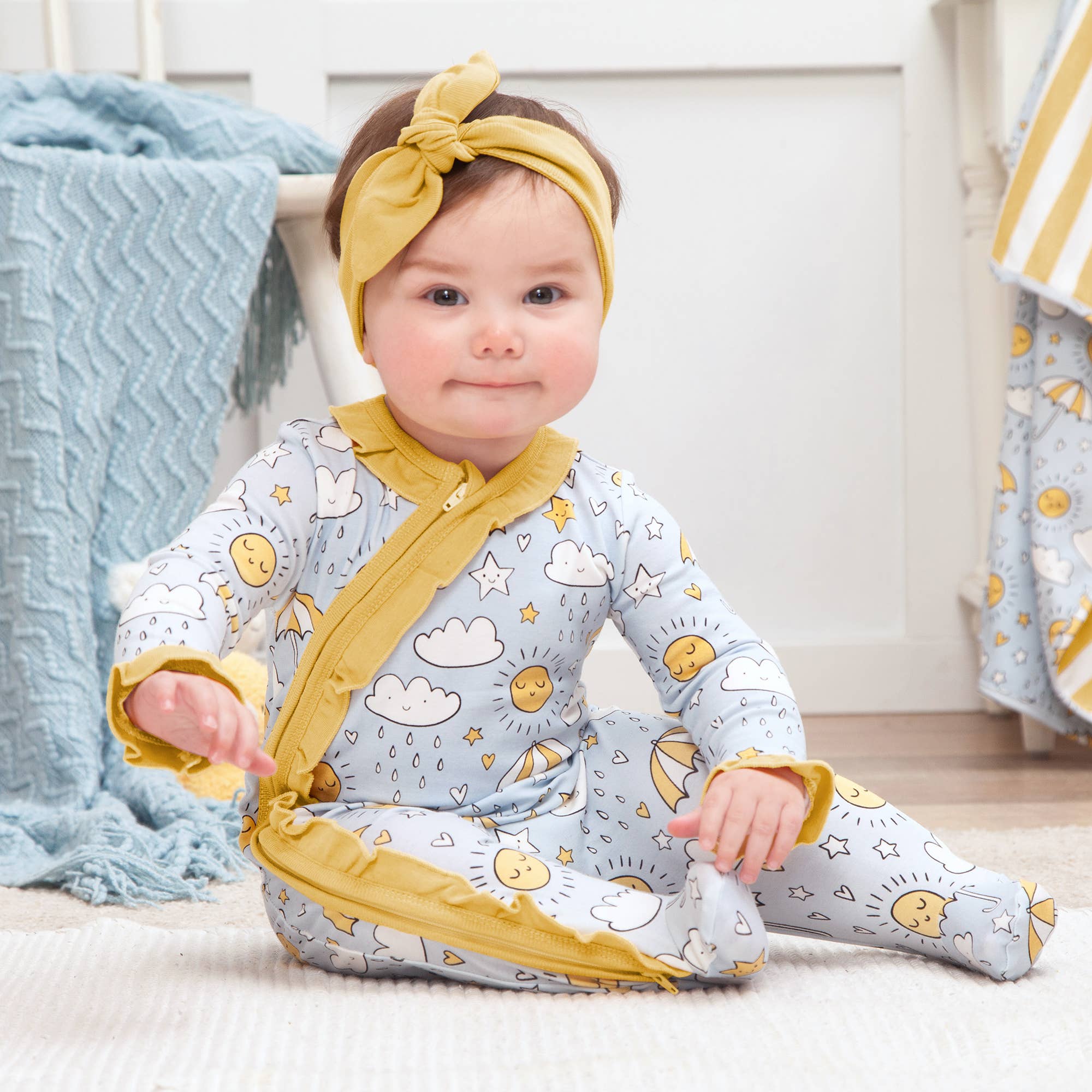 Tesa Babe Sunny Splash Zipper Romper