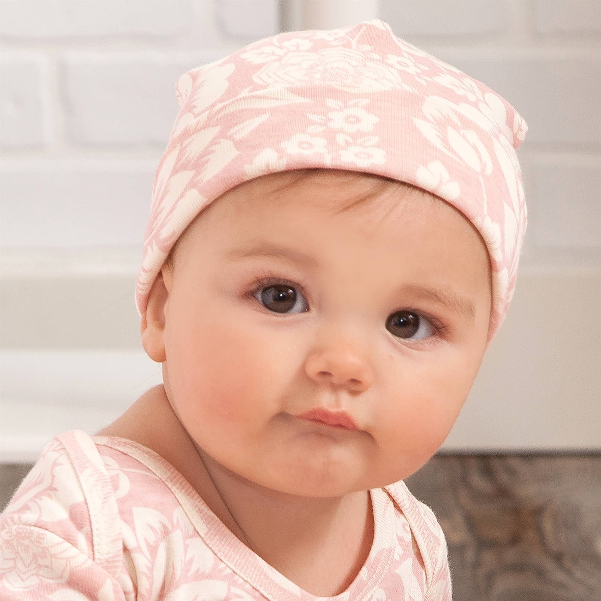 Tesa Babe Vintage Rose Baby Hat