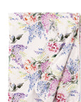 Dream Blossom Soft Bamboo Stroller Blanket with Floral Print