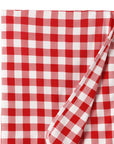 Picnic Plaid/Red Soft Bamboo Stroller Blanket for Baby