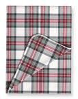 Holiday Plaid Baby Christmas Stroller Blanket – Soft & Cozy