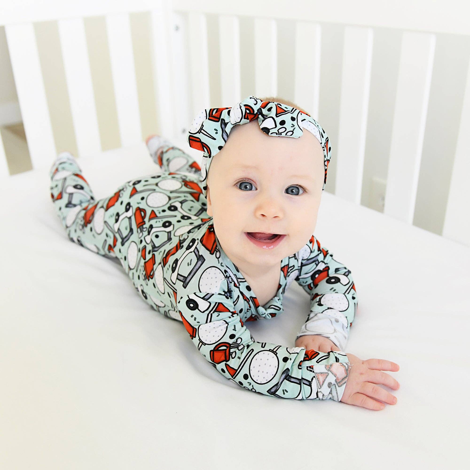 Bamboo Baby Pajama Sleepies Little Baby Zip Caddie