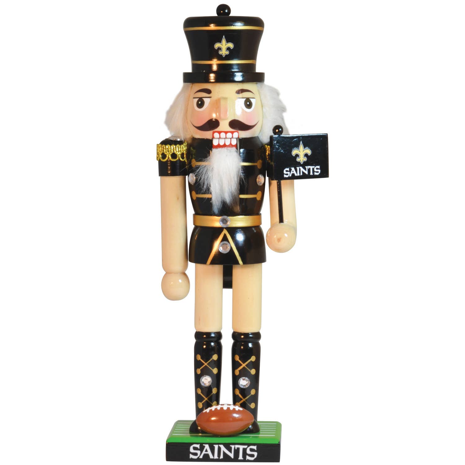 New Orleans Saints - Football Collectible Nutcracker