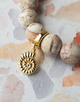 Nautilus Shell Charm, Gold, Bag Charm